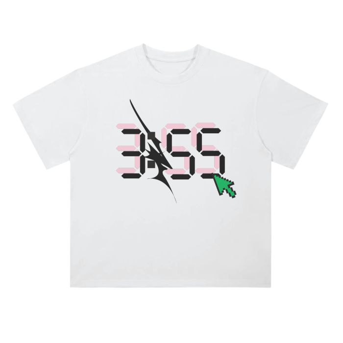 Digitally Tatted Exclusive 3:55 Drop Shoulder Tee