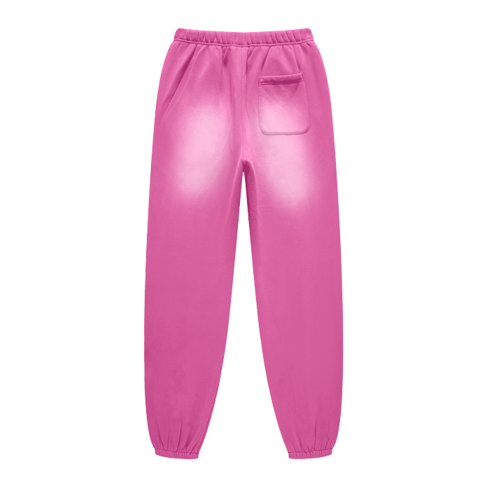 Digitally Tatted “where does your future lead” Monkey Wash Dyed Fleece Pants